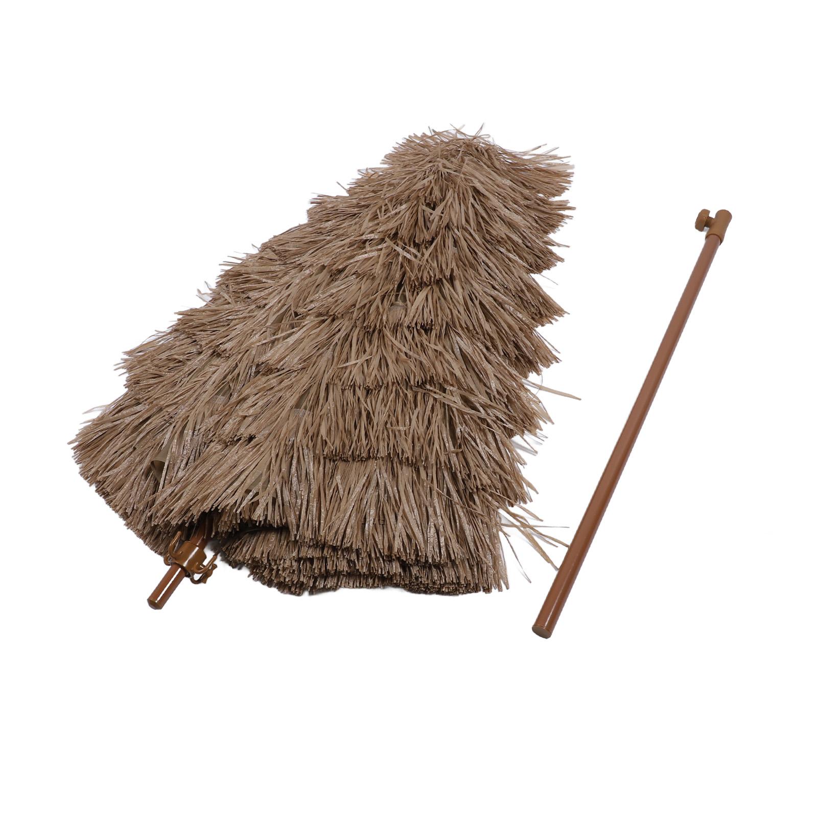 Thatch Umbrella Height Tilt Sun Resistant Simulated Patio Straw Umbrella for Beach Garden Outdoor
Thatch Umbrella Height Tilt Sun Resistant Simulated Patio Straw Umbrella for Beach Garden Outdoor