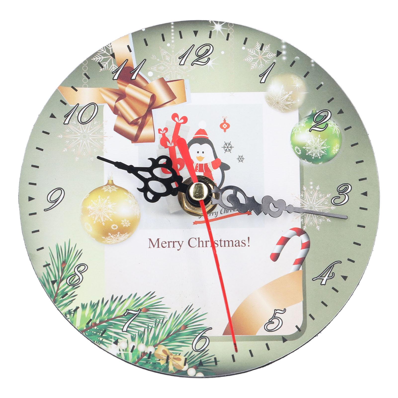 Christmas Santa Pattern Round Wall Clock Mute Non Ticking Clock for Home Party Festival
Christmas Santa Pattern Round Wall Clock Mute Non Ticking Clock for Home Party Festival