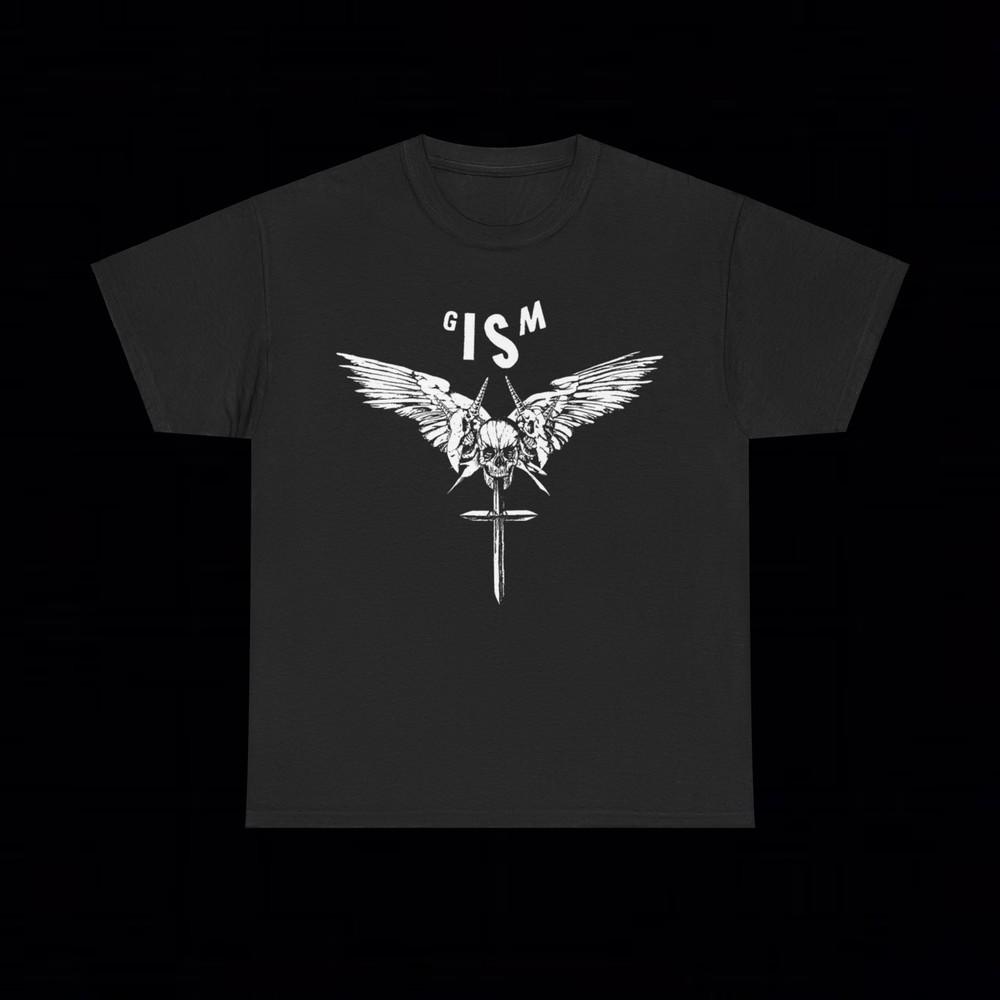 GISM Logo T shirt Crust Punk Grindcore Mince Vintage Skull Goth Y2K Disclose Unisex T-Shirt XXXL
GISM Logo T shirt Crust Punk Grindcore Mince Vintage Skull Goth Y2K Disclose Unisex T-Shirt XXXL