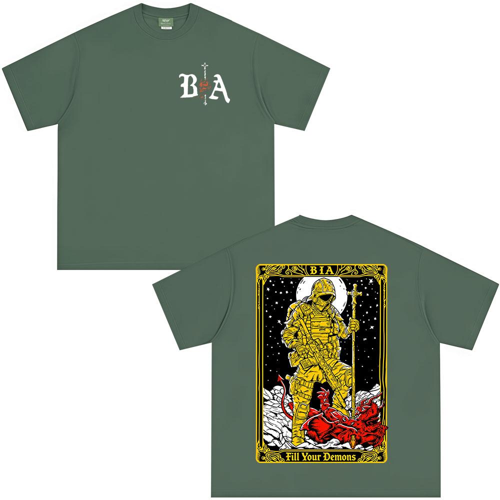 Demons Skeleton Brothers in Arms Double Sided Printed Tshirt Unisex Women Clothing Casual Cotton Oversized Short Sleeves T Shirts 4XL
Demons Skeleton Brothers in Arms Double Sided Printed Tshirt Unisex Women Clothing Casual Cotton Oversized Short Sleeves T Shirts 4XL