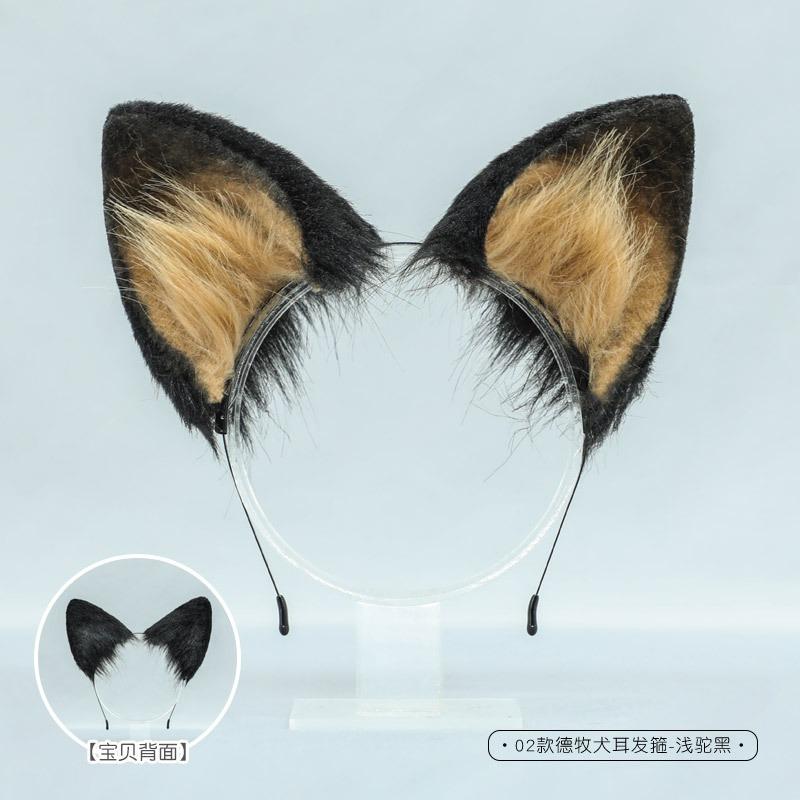 Косплей реквизит ручной работы, аксессуары для ушей животных, головной убор с собачьими ушами, симуляция немецкой овчарки, волчьи уши, ободок
Косплей реквизит ручной работы, аксессуары для ушей животных, головной убор с собачьими ушами, симуляция немецкой овчарки, волчьи уши, ободок