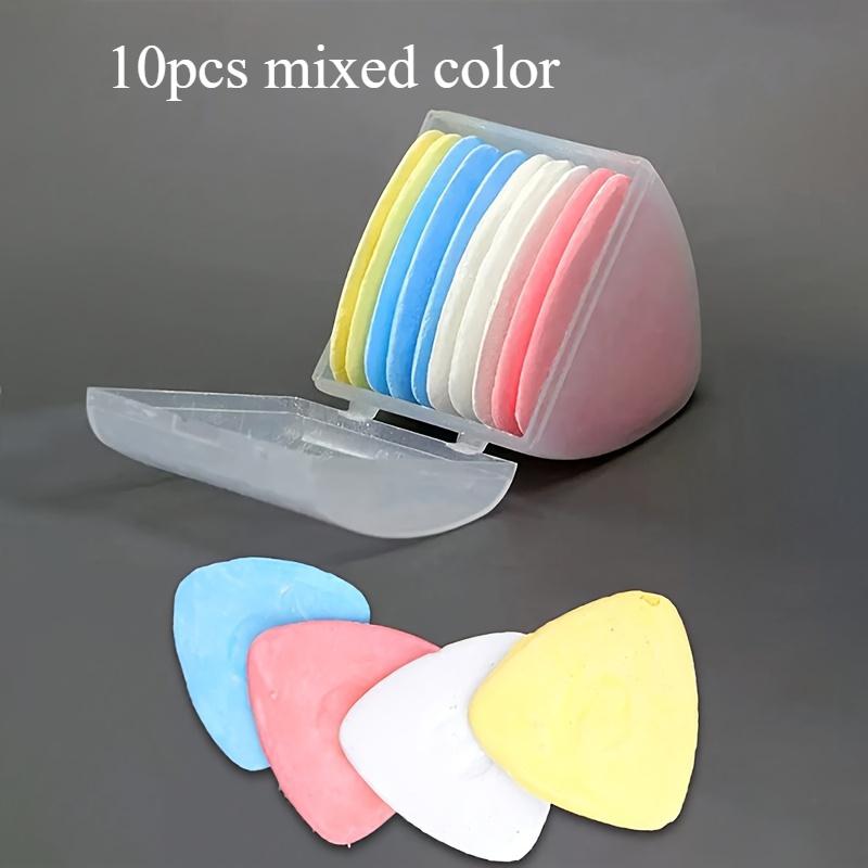 10 треугольных мелков для ткани - коробка для хранения моющейся портновской разметочной ленты, подходит для шитья