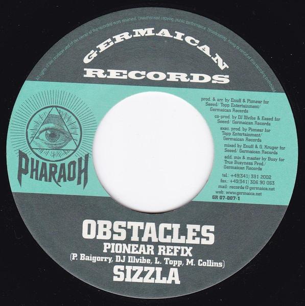 7inch Record SIZZLA / SEEED & PIONEAR - Obstacles (Pionear Refix) / Pharao GR070071 Germaican Recor 2003 Germany Reggae, Ska & Dub Used
7inch Record SIZZLA / SEEED & PIONEAR - Obstacles (Pionear Refix) / Pharao GR070071 Germaican Recor 2003 Germany Reggae, Ska & Dub Used