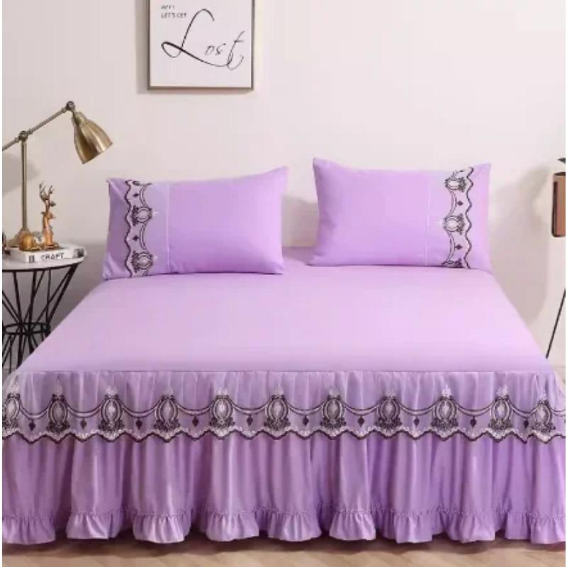 1/3pcs Summer Lace Bed Skirt Ruffle Non Slip Dust Cover Modern Minimalist Protection Sleeve 150x200cm 3pcs
1/3pcs Summer Lace Bed Skirt Ruffle Non Slip Dust Cover Modern Minimalist Protection Sleeve 150x200cm 3pcs