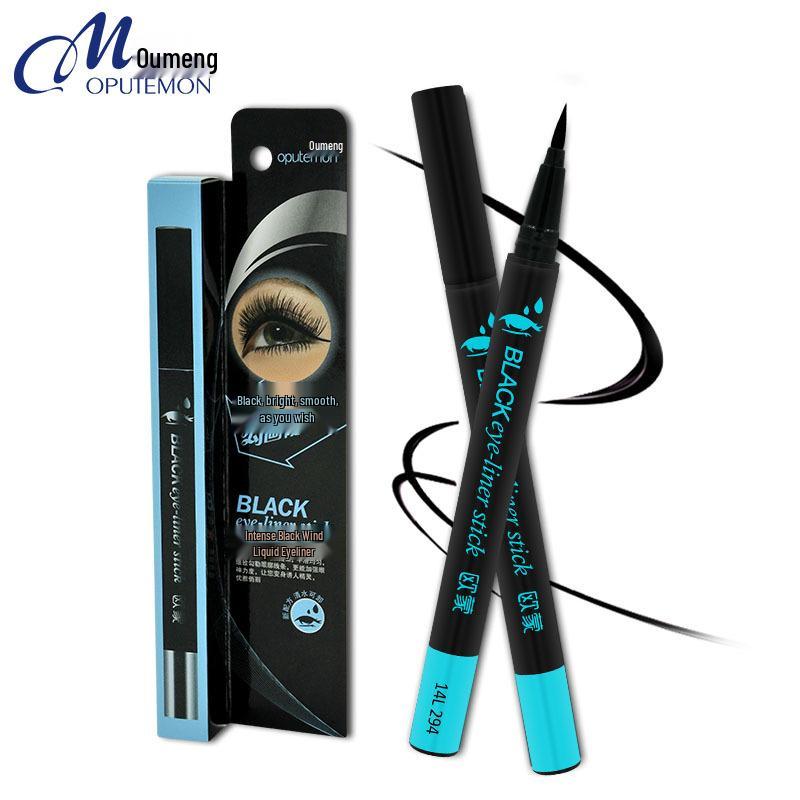 Oumeng Jinhei Xuanfeng Quick-Dry Deep Black Non-Smudging Liquid Eyeliner
Oumeng Jinhei Xuanfeng Quick-Dry Deep Black Non-Smudging Liquid Eyeliner