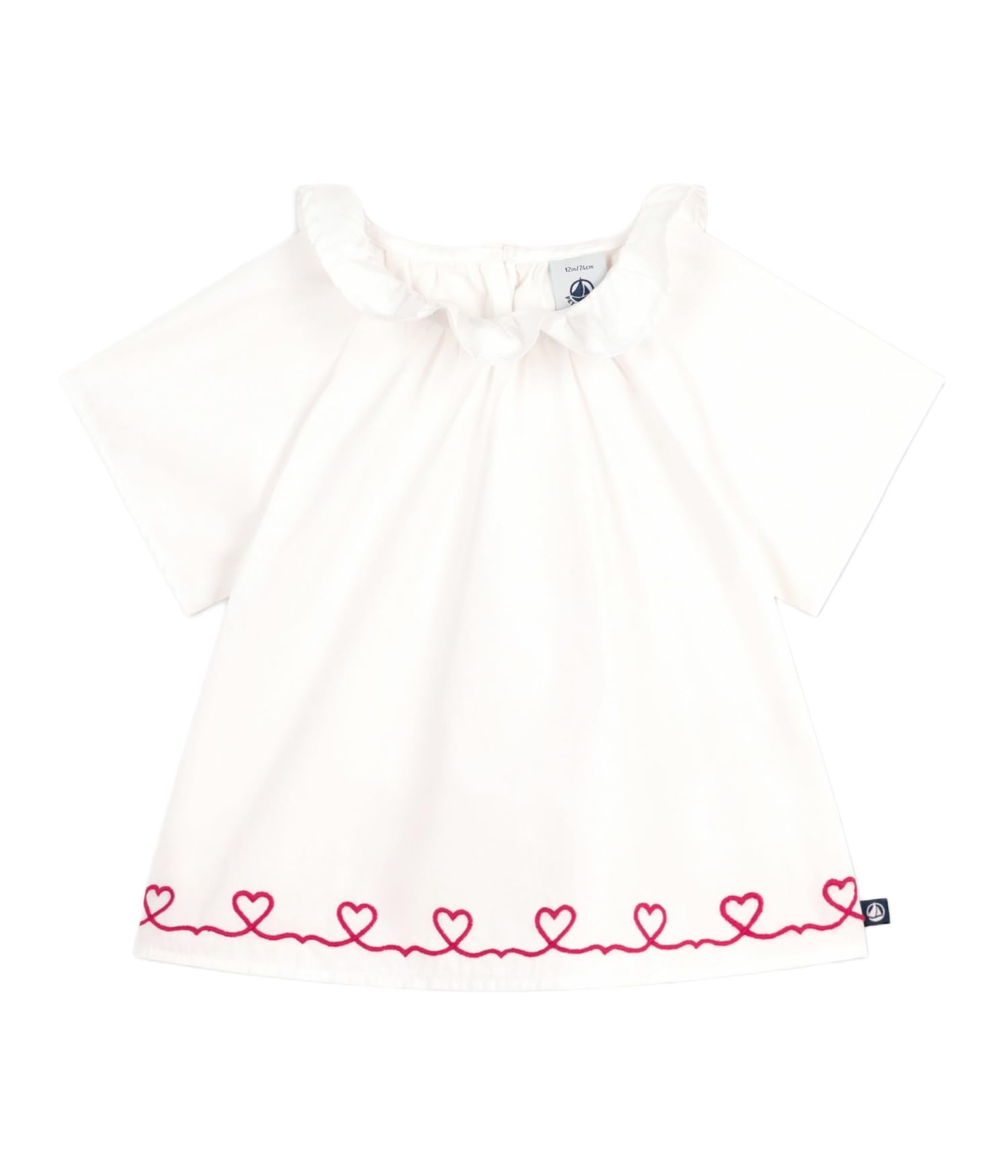 Petit Bateau Short Sleeve Blouse A0E72 White 12 Months 74cm белый
Petit Bateau Short Sleeve Blouse A0E72 White 12 Months 74cm белый
