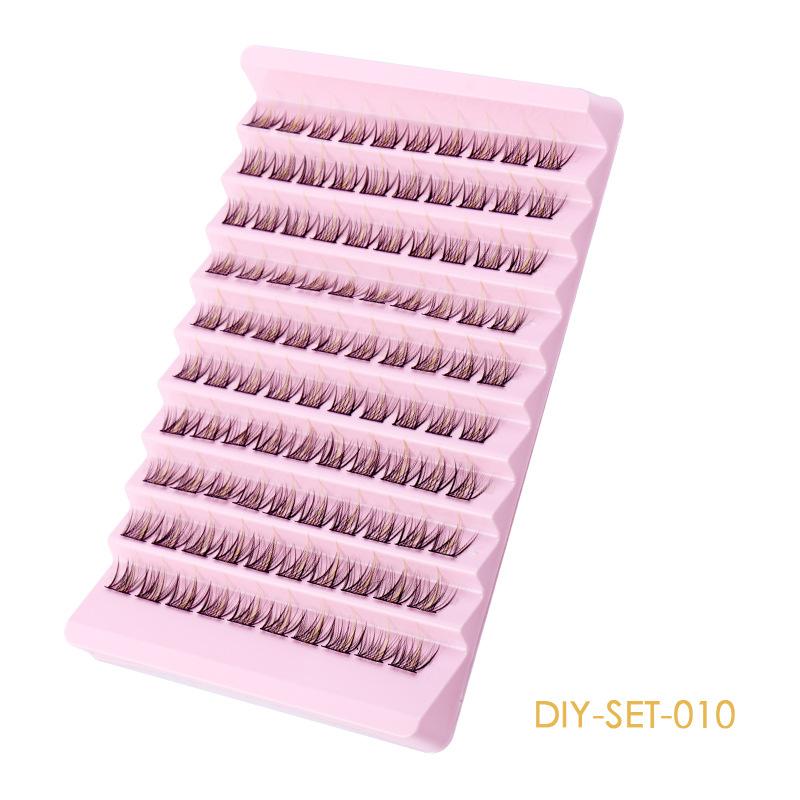 False Eyelashes Color Segmented Grafting False Eyelashes Natural Large Capacity Single Tuft Eyelashes
False Eyelashes Color Segmented Grafting False Eyelashes Natural Large Capacity Single Tuft Eyelashes