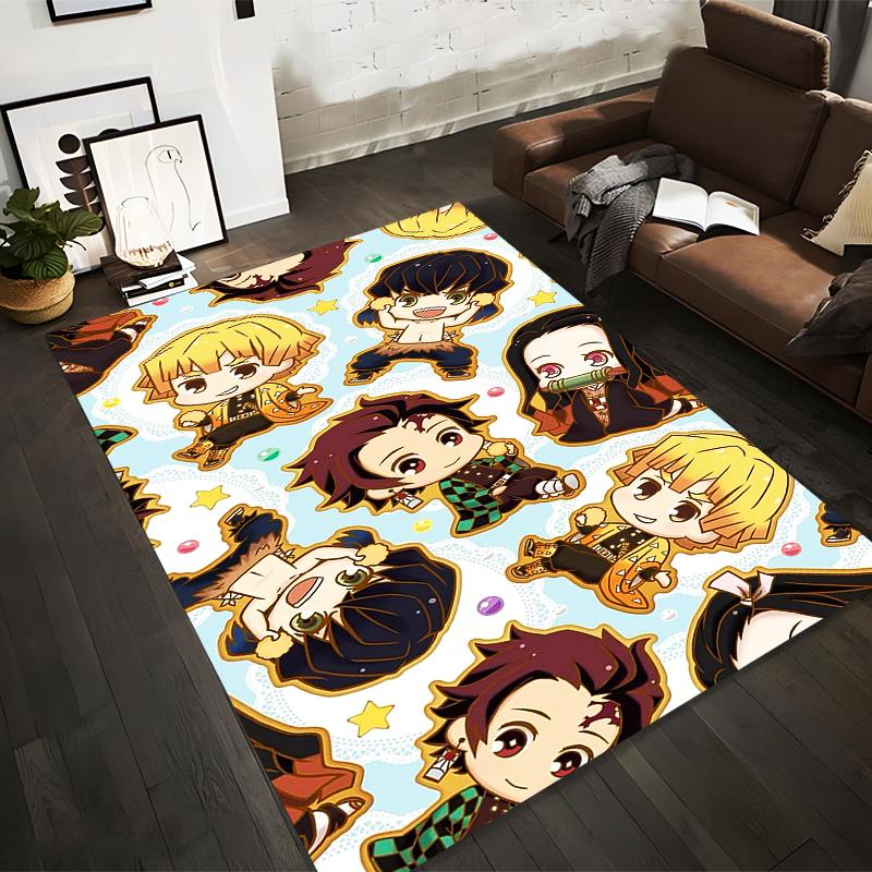 Anime Chibi Character Carpet with Colorful Pattern and Blue Background Suitable for use as an anti-slip for living room bedroom sofas 40x60cm( 15x23in )
Anime Chibi Character Carpet with Colorful Pattern and Blue Background Suitable for use as an anti-slip for living room bedroom sofas 40x60cm( 15x23in )