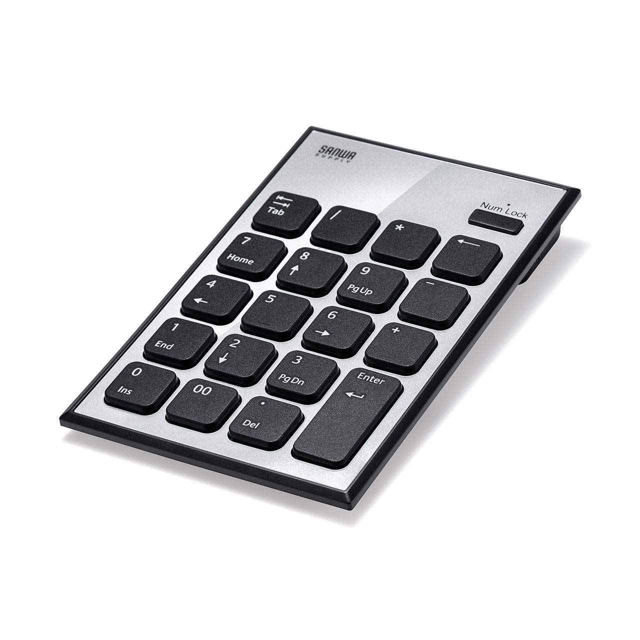 Sanwa Direct Bluetooth Numeric Keypad, Quiet, Compact, Lightweight, Windows Only, 400-NT006
Sanwa Direct Bluetooth Numeric Keypad, Quiet, Compact, Lightweight, Windows Only, 400-NT006
