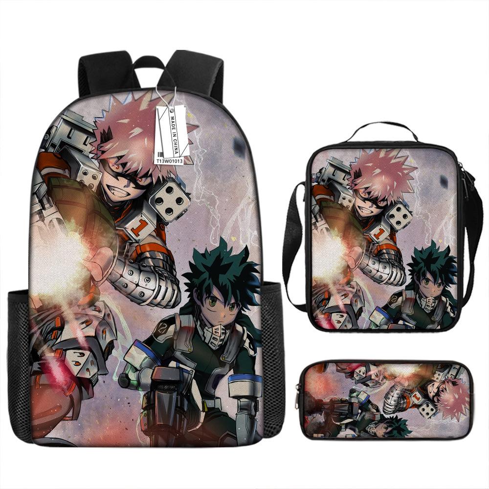 My Hero Academia My Hero Academia s new three-piece bag to reduce the burden and protect the spine for primary school students. Pencil case
My Hero Academia My Hero Academia s new three-piece bag to reduce the burden and protect the spine for primary school students. Pencil case