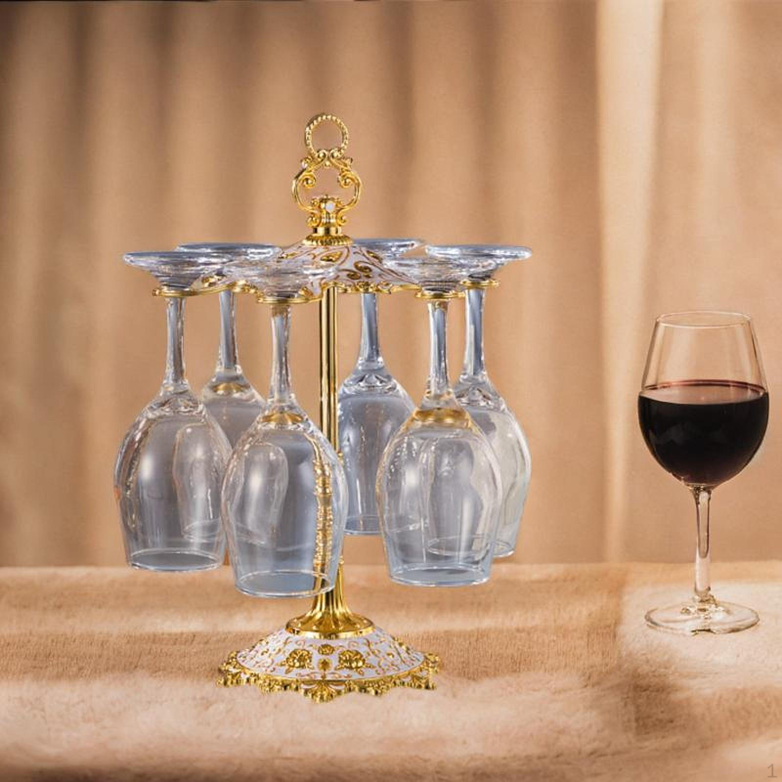 Подставка для бокалов на столешницу, подставка-держатель, классический настольный дисплей из цинкового сплава
Подставка для бокалов на столешницу, подставка-держатель, классический настольный дисплей из цинкового сплава