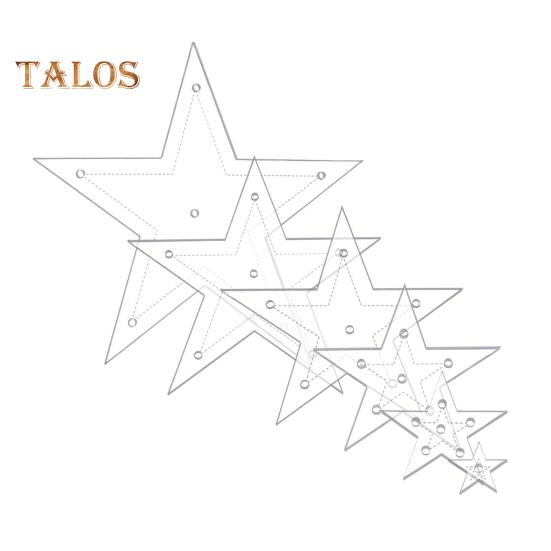 6 шт. Шаблон для шитья в виде звезды, акриловые трафареты для квилтинга, инструменты для рукоделия, украшения, скрапбукинга, швейная форма Sets
6 шт. Шаблон для шитья в виде звезды, акриловые трафареты для квилтинга, инструменты для рукоделия, украшения, скрапбукинга, швейная форма Sets