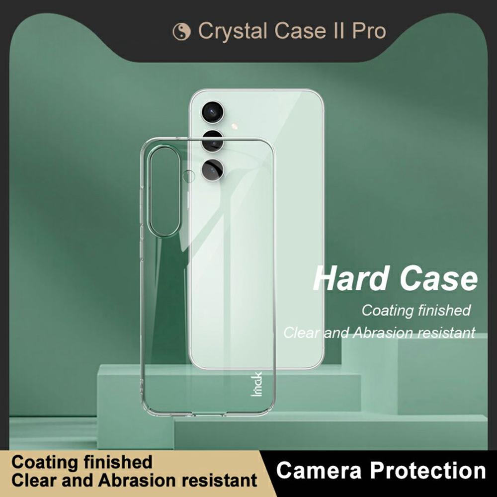 IMAK Crystal Case II Pro for Samsung Galaxy S24 FE Clear Case PC Protective Phone Cover A
IMAK Crystal Case II Pro for Samsung Galaxy S24 FE Clear Case PC Protective Phone Cover A