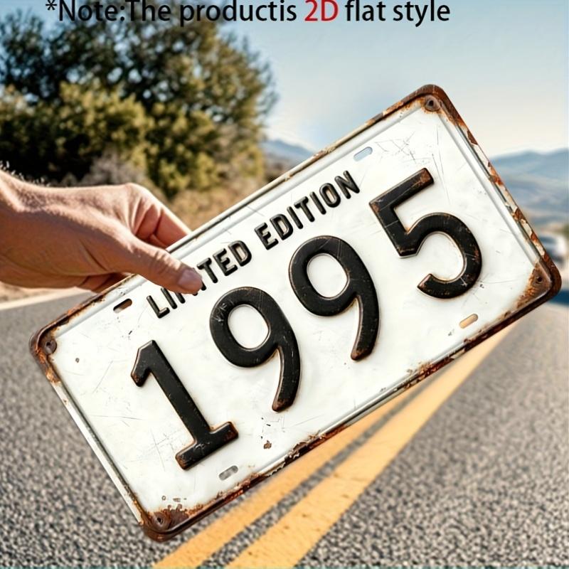 Limited Edition Retro Rustic Year Number Aluminum Tin Sign Wall Art Decor for Garage Bar Man Cave D Flat Printing Metal Po 15x30cm(5.9x7.8inch)
Limited Edition Retro Rustic Year Number Aluminum Tin Sign Wall Art Decor for Garage Bar Man Cave D Flat Printing Metal Po 15x30cm(5.9x7.8inch)