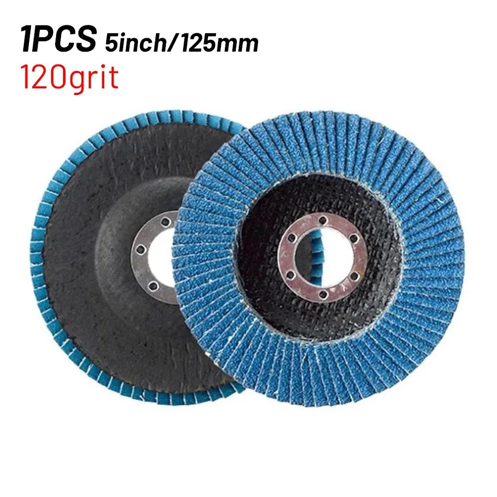 5 125mm Metal Sanding Flap Discs Grinding Wheels Wood Cutting 40/ 60/80/120grit For Angle Grinder Sanding Polishing Tool Acces
5 125mm Metal Sanding Flap Discs Grinding Wheels Wood Cutting 40/ 60/80/120grit For Angle Grinder Sanding Polishing Tool Acces