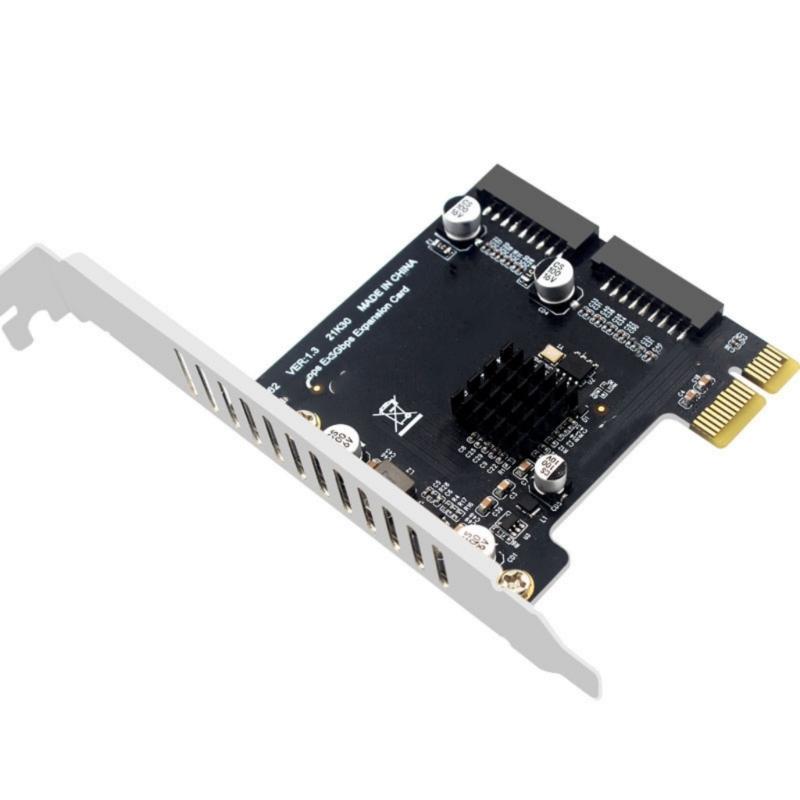 USB3.0 PCIExpress Adapter Card With 5Gbps Speed Plug-and-Play Installation for Multiple Systems 1
USB3.0 PCIExpress Adapter Card With 5Gbps Speed Plug-and-Play Installation for Multiple Systems 1