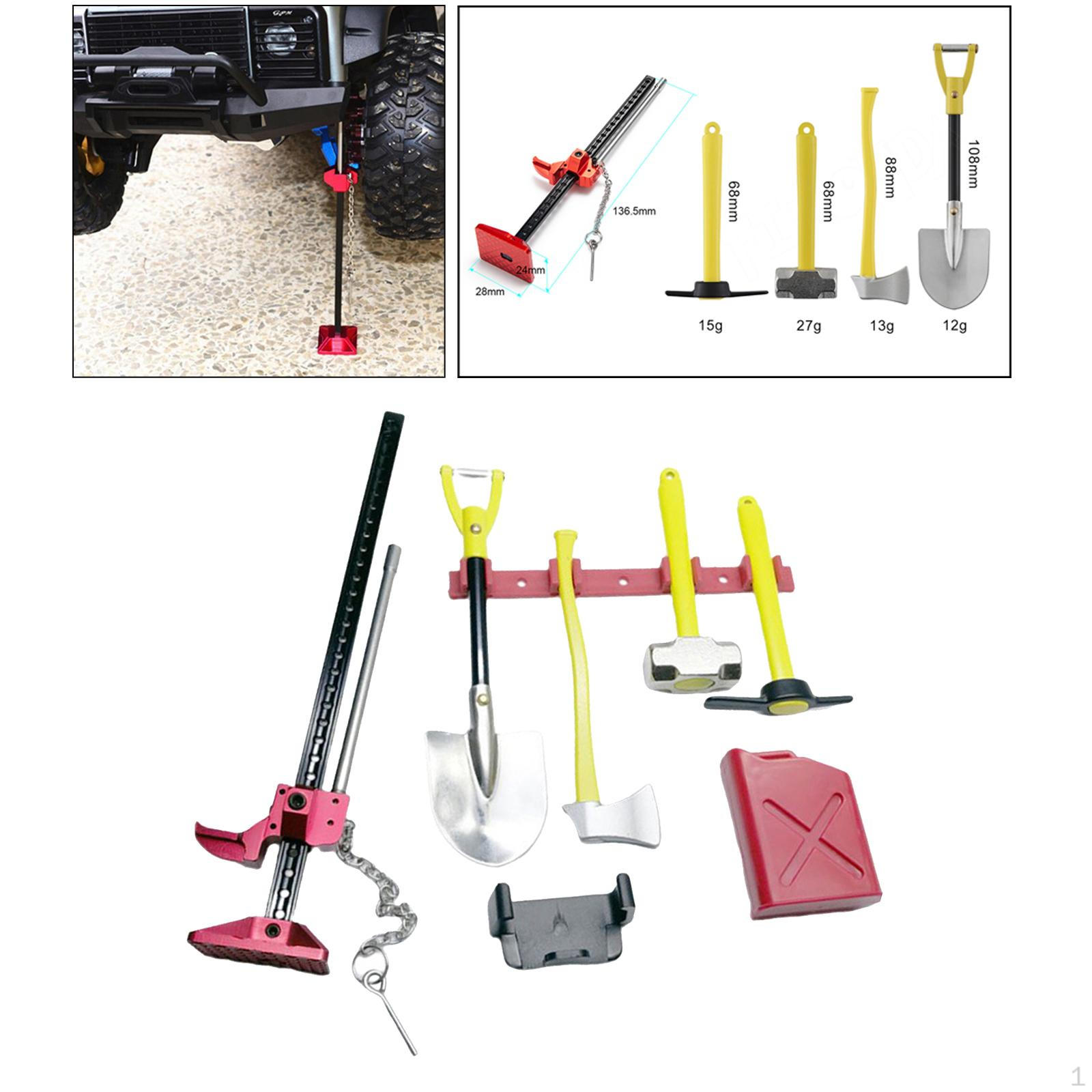 RC crawler Decoration Tool Set for SCX10 1:10 Model
RC crawler Decoration Tool Set for SCX10 1:10 Model
