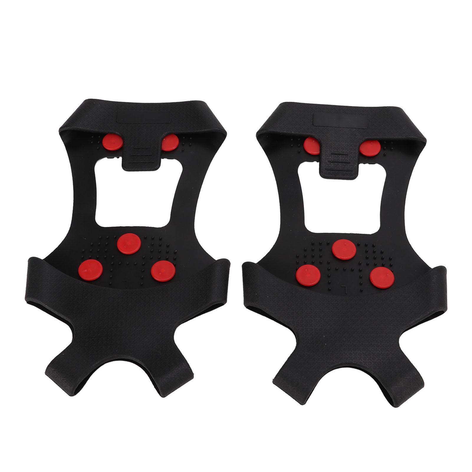 1 Pair Snow Anti Slip Shoe Covers Walk Traction Cleats 10 Studs Crampons Ice Grips for Shoes Boots
1 Pair Snow Anti Slip Shoe Covers Walk Traction Cleats 10 Studs Crampons Ice Grips for Shoes Boots