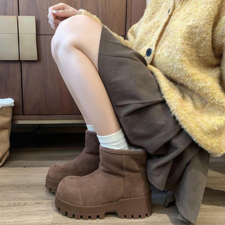 2025 new matte leather big head ugly cute bread shoes platform muffin short boots fluffy shoes women s snow cotton boots 40 коричневый
2025 new matte leather big head ugly cute bread shoes platform muffin short boots fluffy shoes women s snow cotton boots 40 коричневый