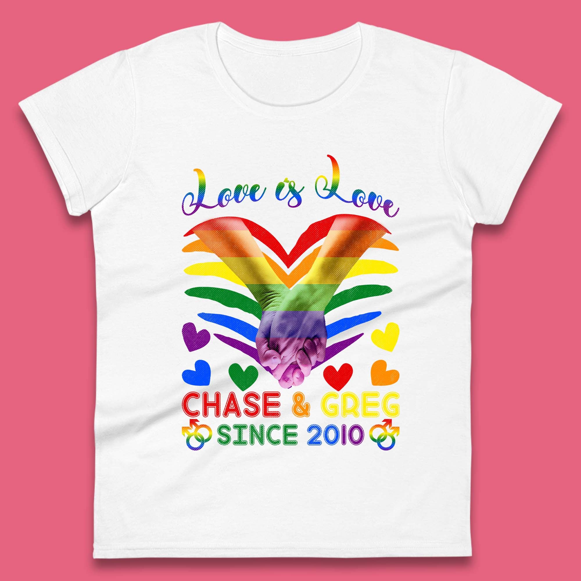 Personalised Lgbt Love Is Love Womens T-Shirt Mens Tops Tees Unisex M
Personalised Lgbt Love Is Love Womens T-Shirt Mens Tops Tees Unisex M