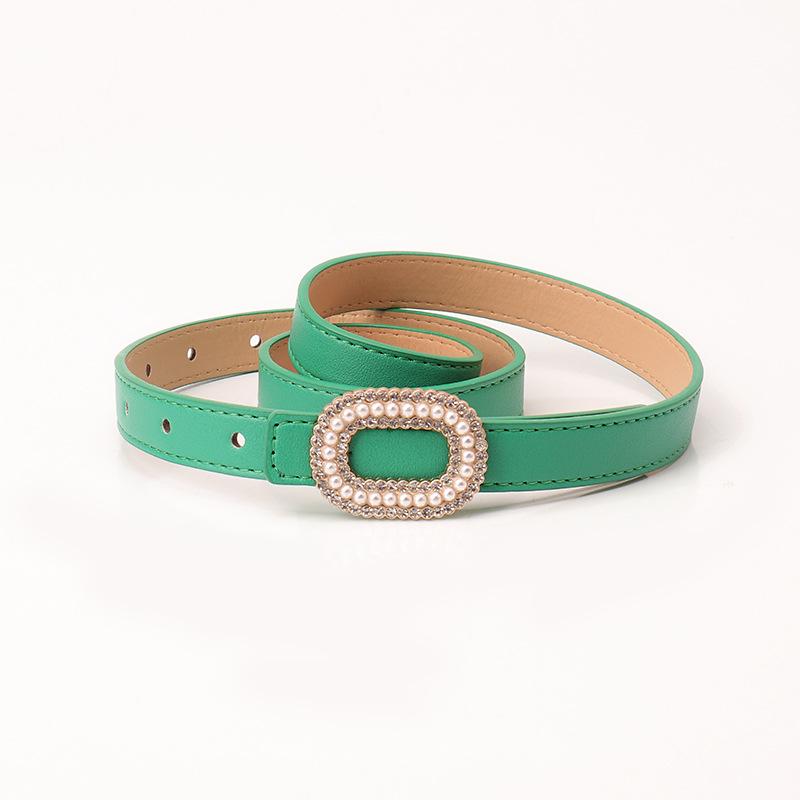 Роскошный женский ремень с жемчужной пряжкой - стильный и универсальный аксессуар для джинсов зелёный
Роскошный женский ремень с жемчужной пряжкой - стильный и универсальный аксессуар для джинсов зелёный
