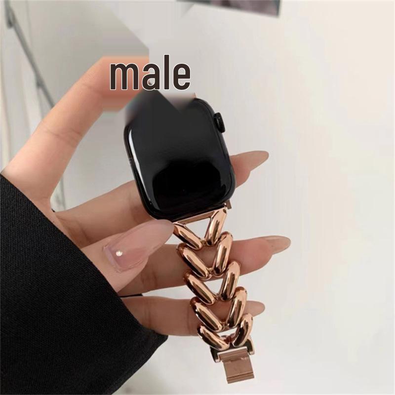Apple S1098765 Smart Watch Alloy Chain Wristband 38/40/41MM розового золота
Apple S1098765 Smart Watch Alloy Chain Wristband 38/40/41MM розового золота