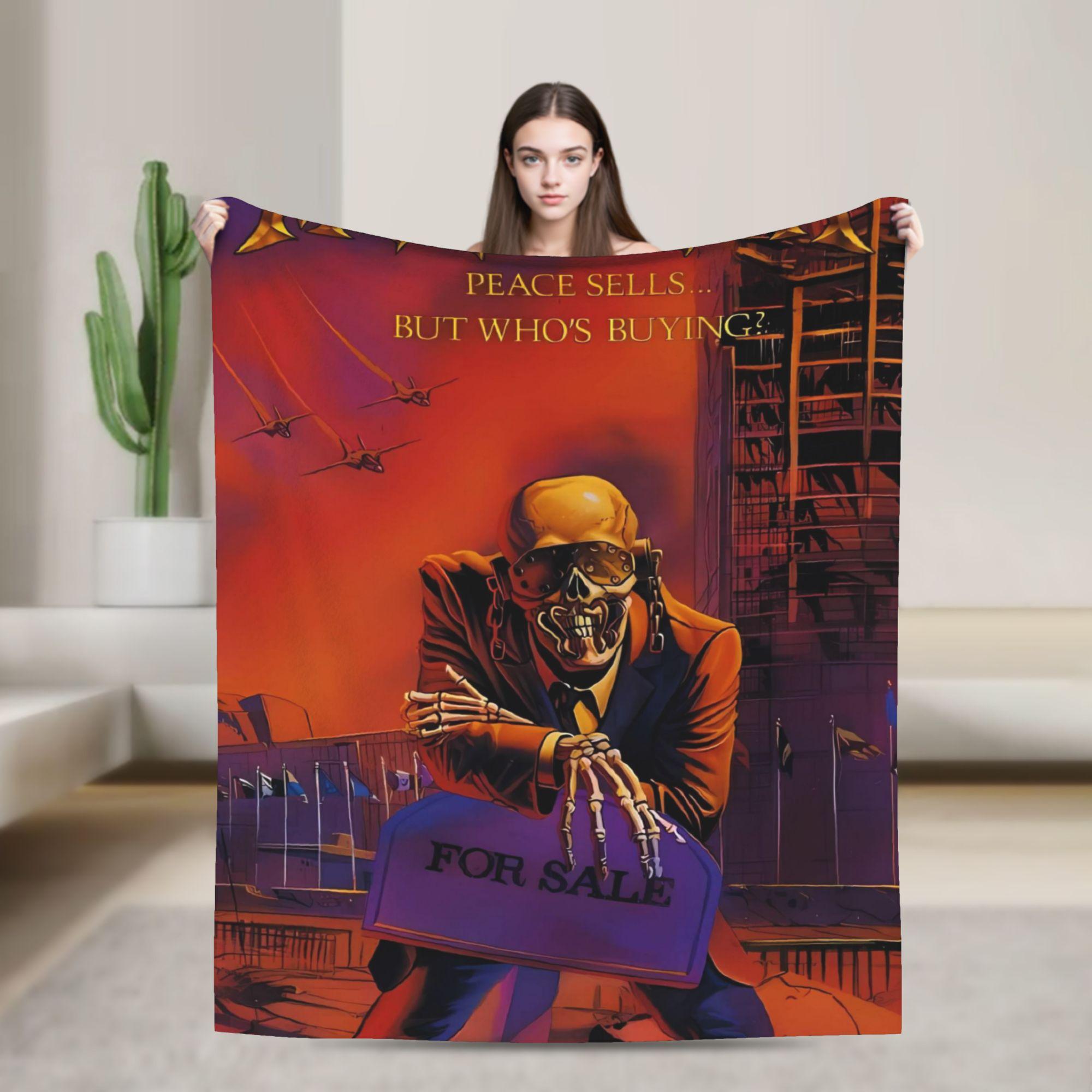 Megadeths Band Art Super Warm Blankets Girls Boys Plush Throw Blanket Pattern Living Room Flannel Bedspread Sofa Bed Cover 75cmx90cm чёрный
Megadeths Band Art Super Warm Blankets Girls Boys Plush Throw Blanket Pattern Living Room Flannel Bedspread Sofa Bed Cover 75cmx90cm чёрный
