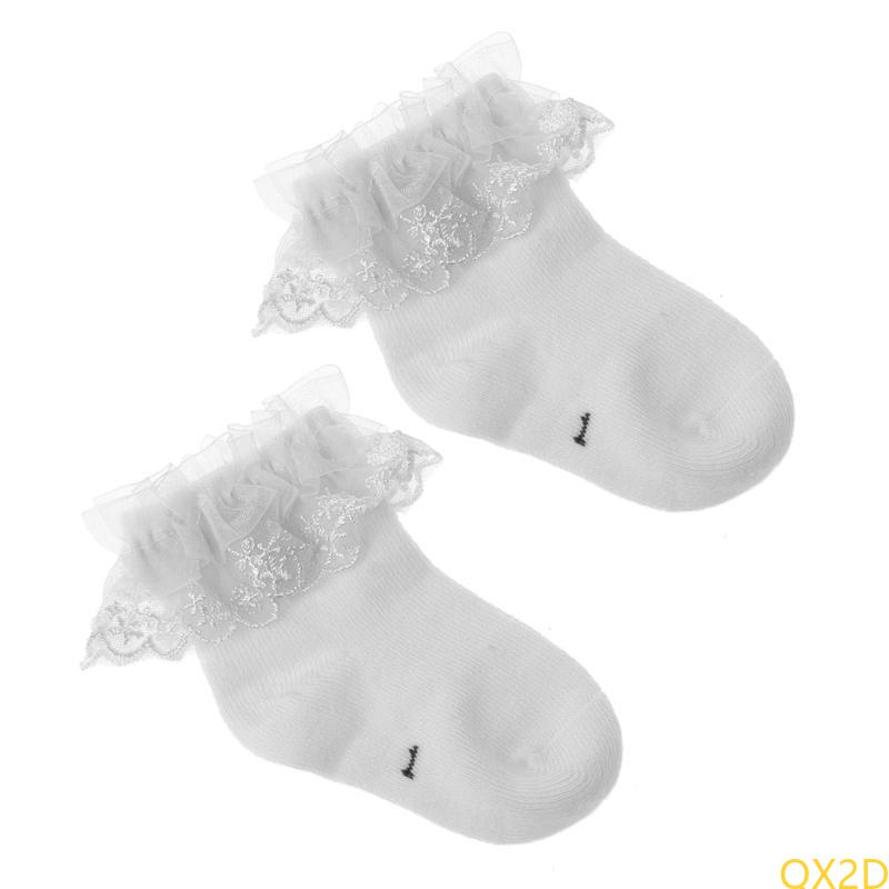 QX2D Baby Girl Lace Trim Socks Newborn Baby Cotton Socks Lace Princess Combed Socks for Girls Infant Babe Socks
QX2D Baby Girl Lace Trim Socks Newborn Baby Cotton Socks Lace Princess Combed Socks for Girls Infant Babe Socks