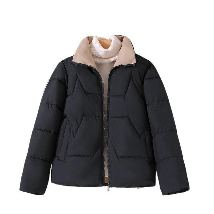 Korean Style Women s Short Cotton Coat Thickened Stand Collar Small Size Versatile Fashion Autumn Winter M хакі
Korean Style Women s Short Cotton Coat Thickened Stand Collar Small Size Versatile Fashion Autumn Winter M хакі