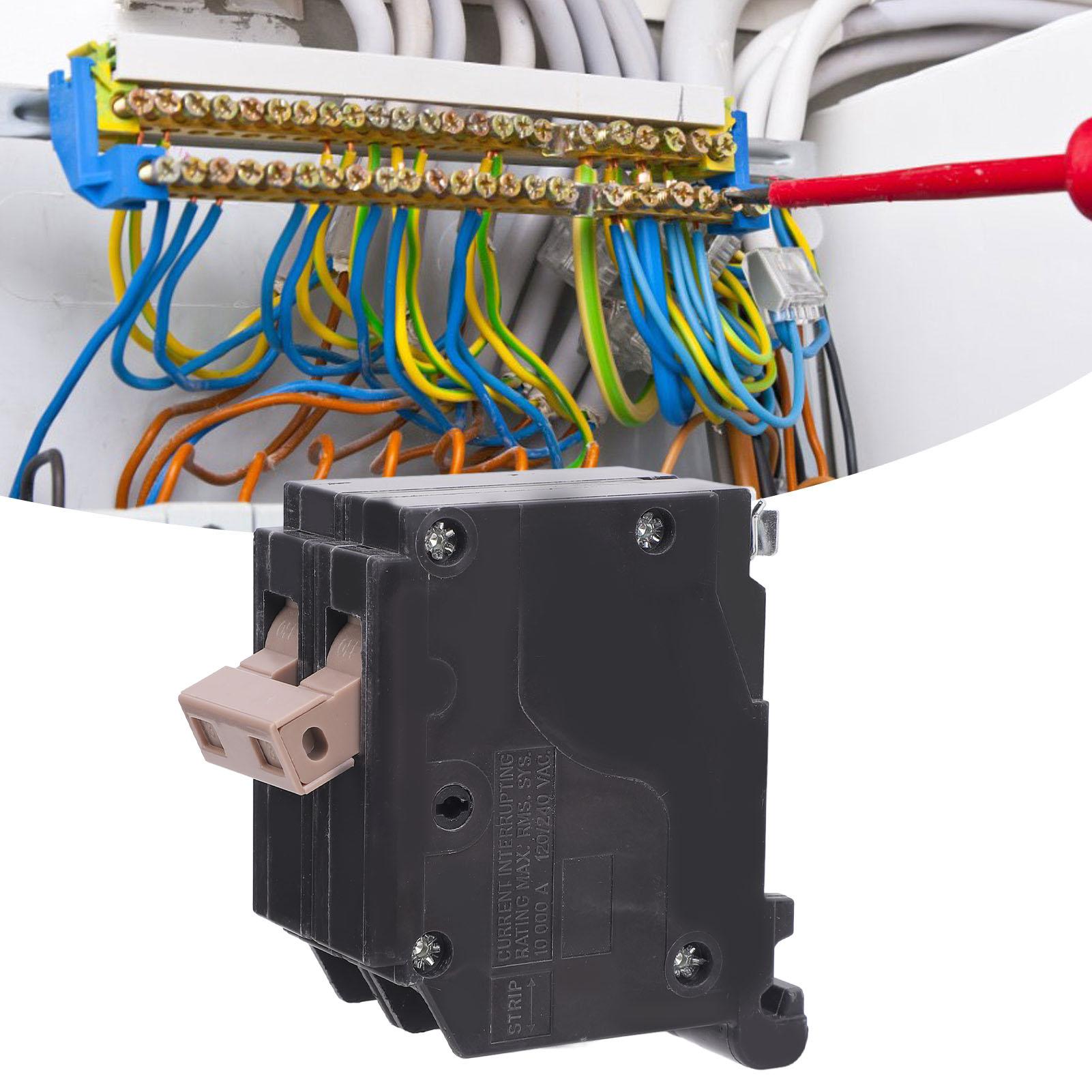 CH Circuit Breaker Flame Retardant Quick Response 2 Pole Plug On Molded Case Circuit Breaker 30A for Cutler Hammer Load Center 30A
CH Circuit Breaker Flame Retardant Quick Response 2 Pole Plug On Molded Case Circuit Breaker 30A for Cutler Hammer Load Center 30A