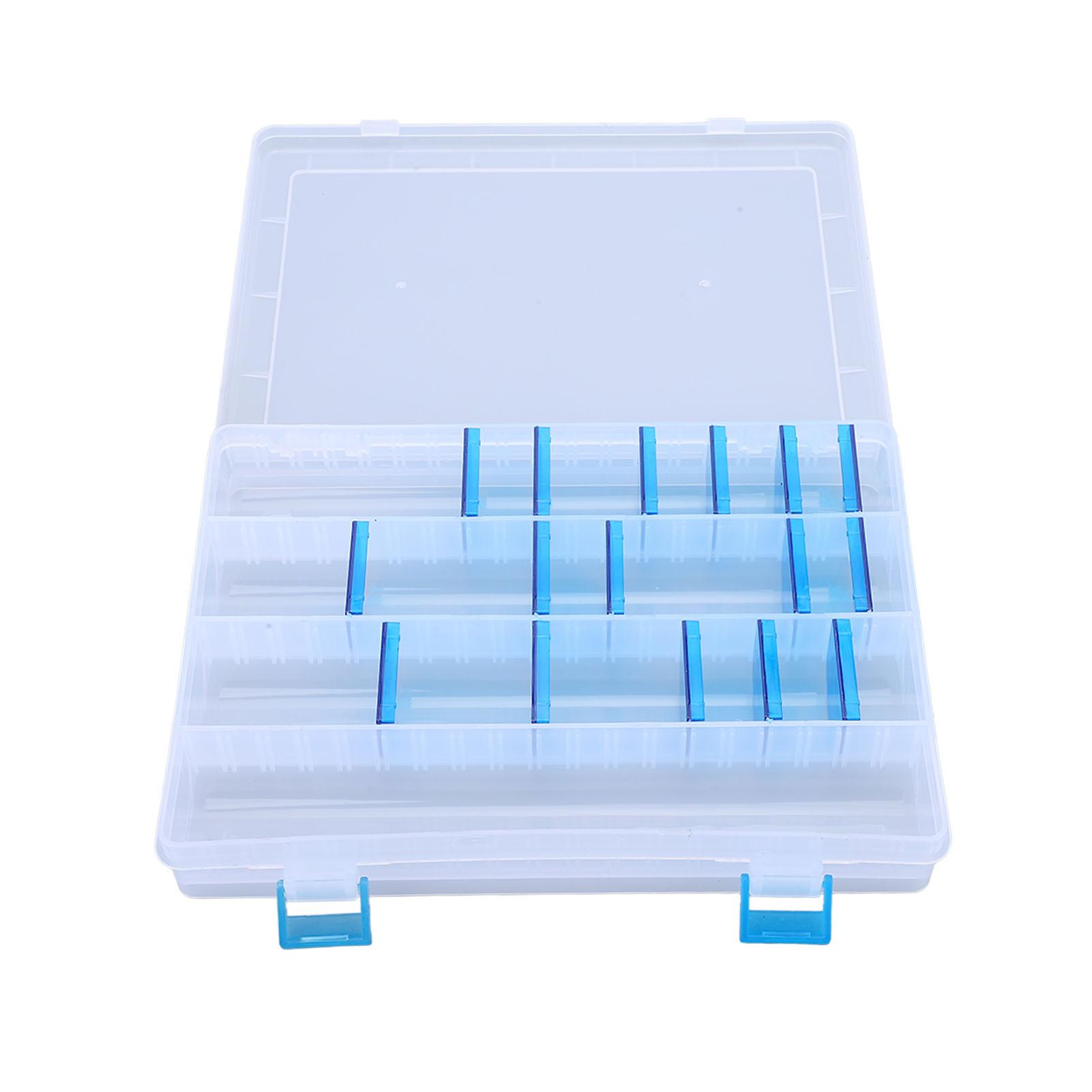 Fishing Tackle Tray Plastic Clear Lightweight Fishing Tackle Storage Box with Inserts for Fishhook
Fishing Tackle Tray Plastic Clear Lightweight Fishing Tackle Storage Box with Inserts for Fishhook