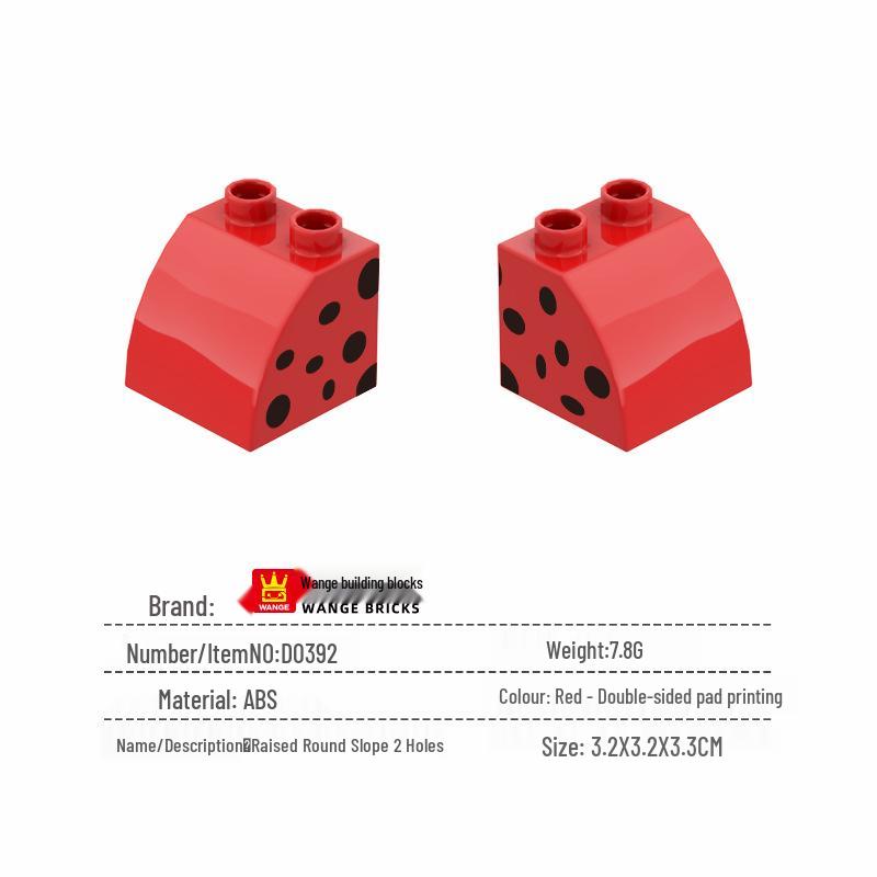 China-Themed Large Particle Building Blocks for Boys Aged 2-6 – Educational Interlocking Toys with Raised Round Slopes and Holes
China-Themed Large Particle Building Blocks for Boys Aged 2-6 – Educational Interlocking Toys with Raised Round Slopes and Holes