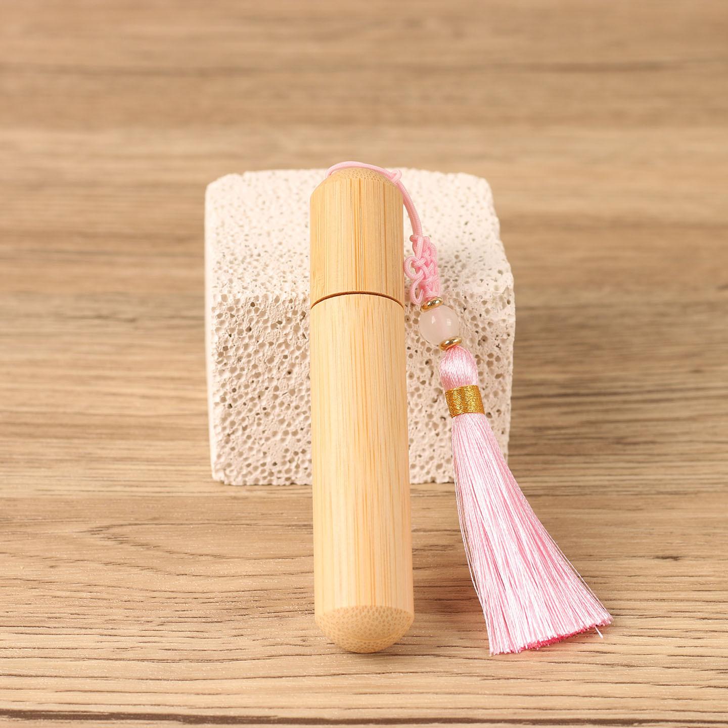 10ml Bamboo Roll On Bottles With Tassel Glass Insert Refillable For Essential Oil Perfume Engravable Travel Portable Empty Vials
10ml Bamboo Roll On Bottles With Tassel Glass Insert Refillable For Essential Oil Perfume Engravable Travel Portable Empty Vials