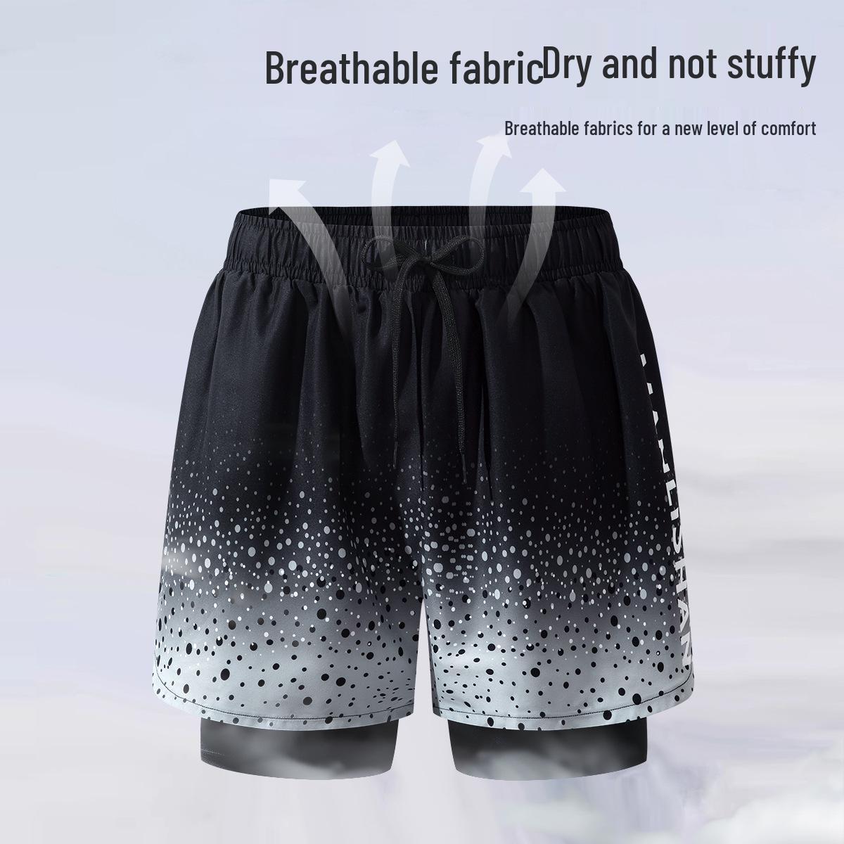 Men s Quick-Dry Swim Trunks: Double Layer, Anti-Embarrassment, Breathable Mid-Length Beachwear for Running and Hot Springs. 4XL for 165-190 kg
Men s Quick-Dry Swim Trunks: Double Layer, Anti-Embarrassment, Breathable Mid-Length Beachwear for Running and Hot Springs. 4XL for 165-190 kg