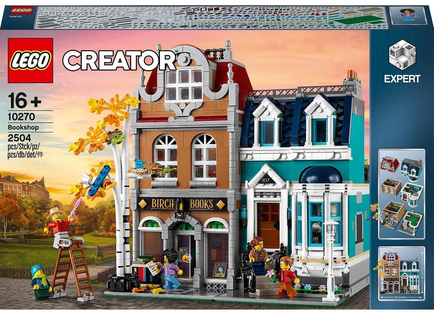 LEGO конструктор Creator – Дом – Книжный магазин (10270)
LEGO конструктор Creator – Дом – Книжный магазин (10270)