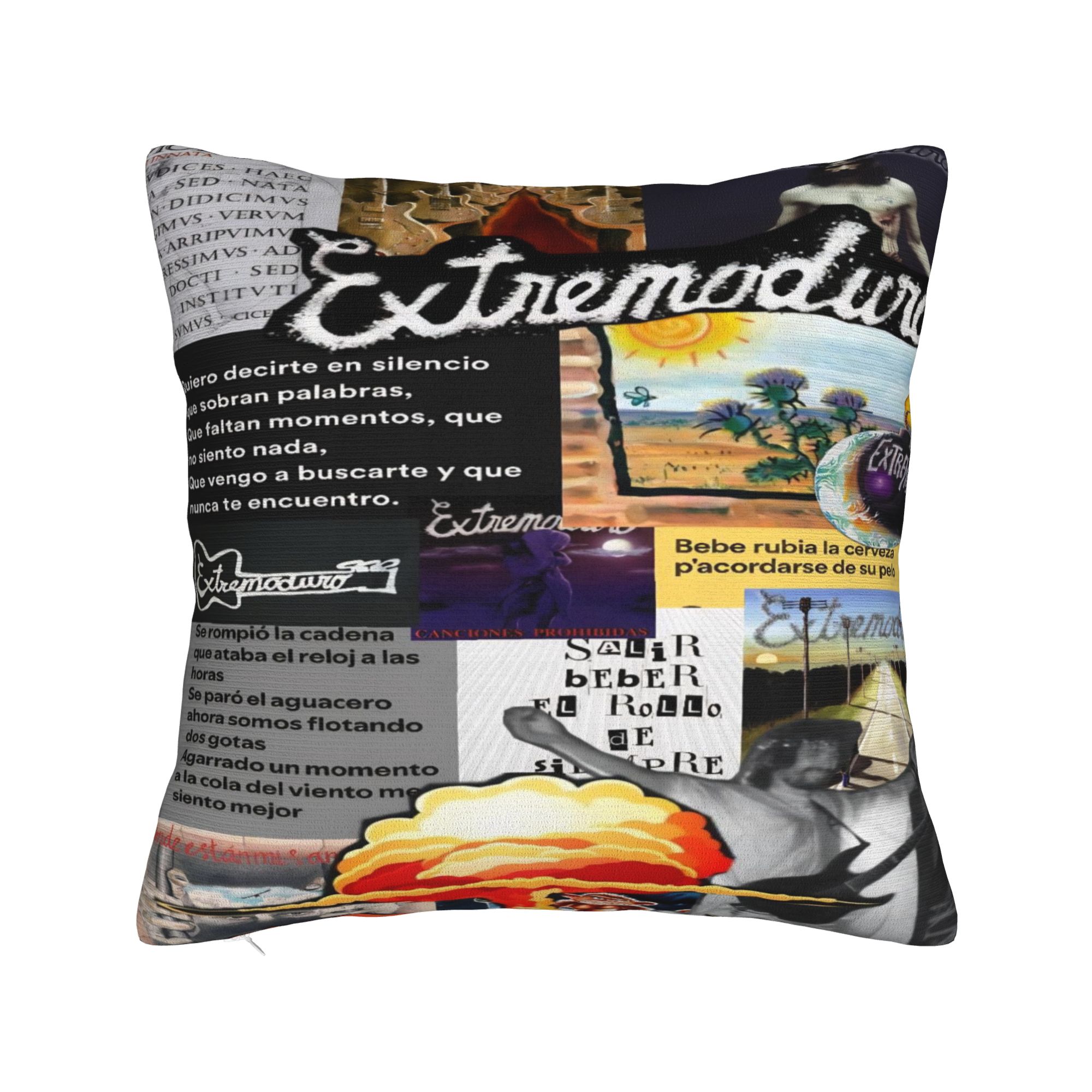 Extremoduro Rock Band Tour Pillowcase Accessories Printing Cushion Cover Pillow Covers Home Decoration Zipper Multi Size 30cmx30cm
Extremoduro Rock Band Tour Pillowcase Accessories Printing Cushion Cover Pillow Covers Home Decoration Zipper Multi Size 30cmx30cm