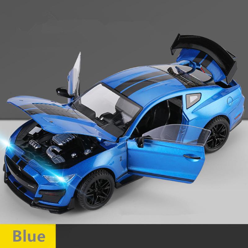 1/18 Ford Mustang Shelby GT500 литой спортивный автомобиль модель литой металлический гоночный автомобиль транспортные средства модель звук и свет детская игрушка подарок синий
1/18 Ford Mustang Shelby GT500 литой спортивный автомобиль модель литой металлический гоночный автомобиль транспортные средства модель звук и свет детская игрушка подарок синий