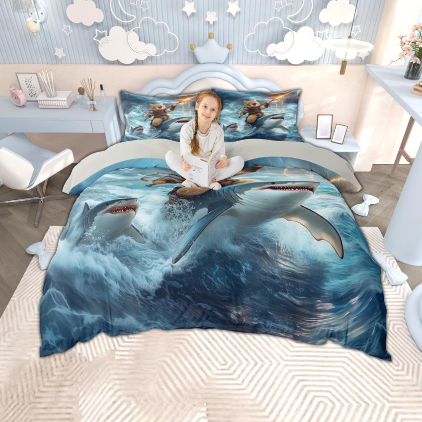 Homewish Funny Cat Dog Duvet Cover Set for Kids Boys Girls, Lovely Pet Bedding Set, Kawaii Animal Quilt Cover Set DE XS 100x135cm 2pcs&set
Homewish Funny Cat Dog Duvet Cover Set for Kids Boys Girls, Lovely Pet Bedding Set, Kawaii Animal Quilt Cover Set DE XS 100x135cm 2pcs&set
