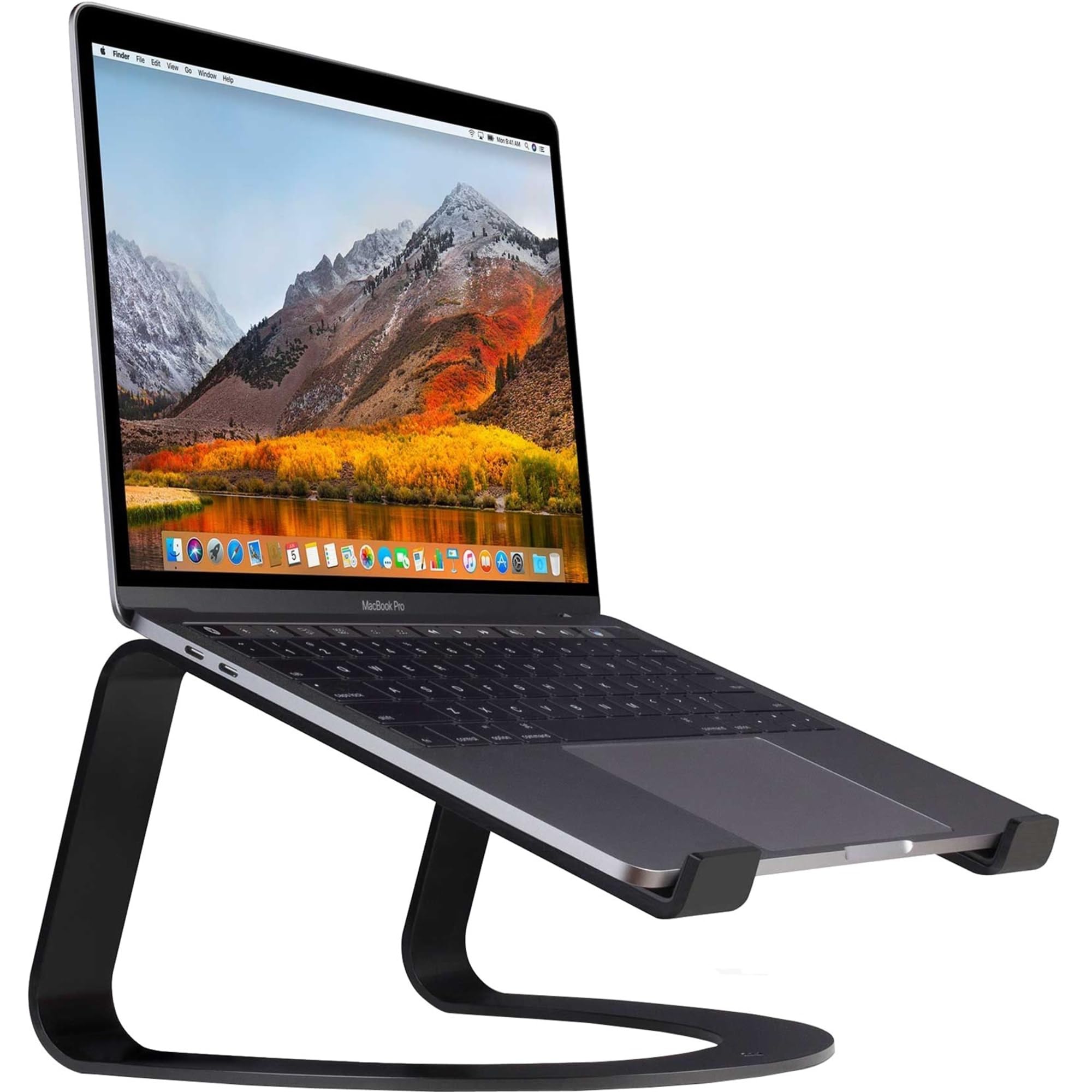 Twelve South Curve for MacBooks and Laptops | Ergonomic Design. Excellent Heat Dissipation Laptop Stand for Home or Office Use. Black
Twelve South Curve for MacBooks and Laptops | Ergonomic Design. Excellent Heat Dissipation Laptop Stand for Home or Office Use. Black