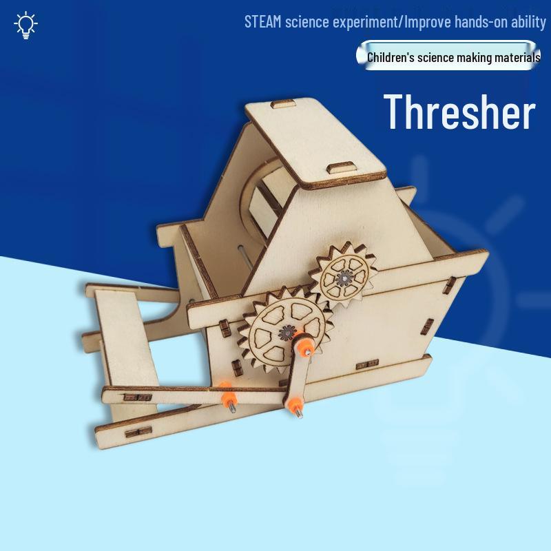 Retro DIY Threshing Machine Kit for Primary School Science Projects Threshing Machine (1 set)
Retro DIY Threshing Machine Kit for Primary School Science Projects Threshing Machine (1 set)