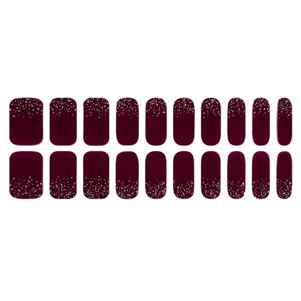 Babacoco Bling Easy Gel Nail Sticker, Shine Sparkle Burgundy, 1 piece
Babacoco Bling Easy Gel Nail Sticker, Shine Sparkle Burgundy, 1 piece