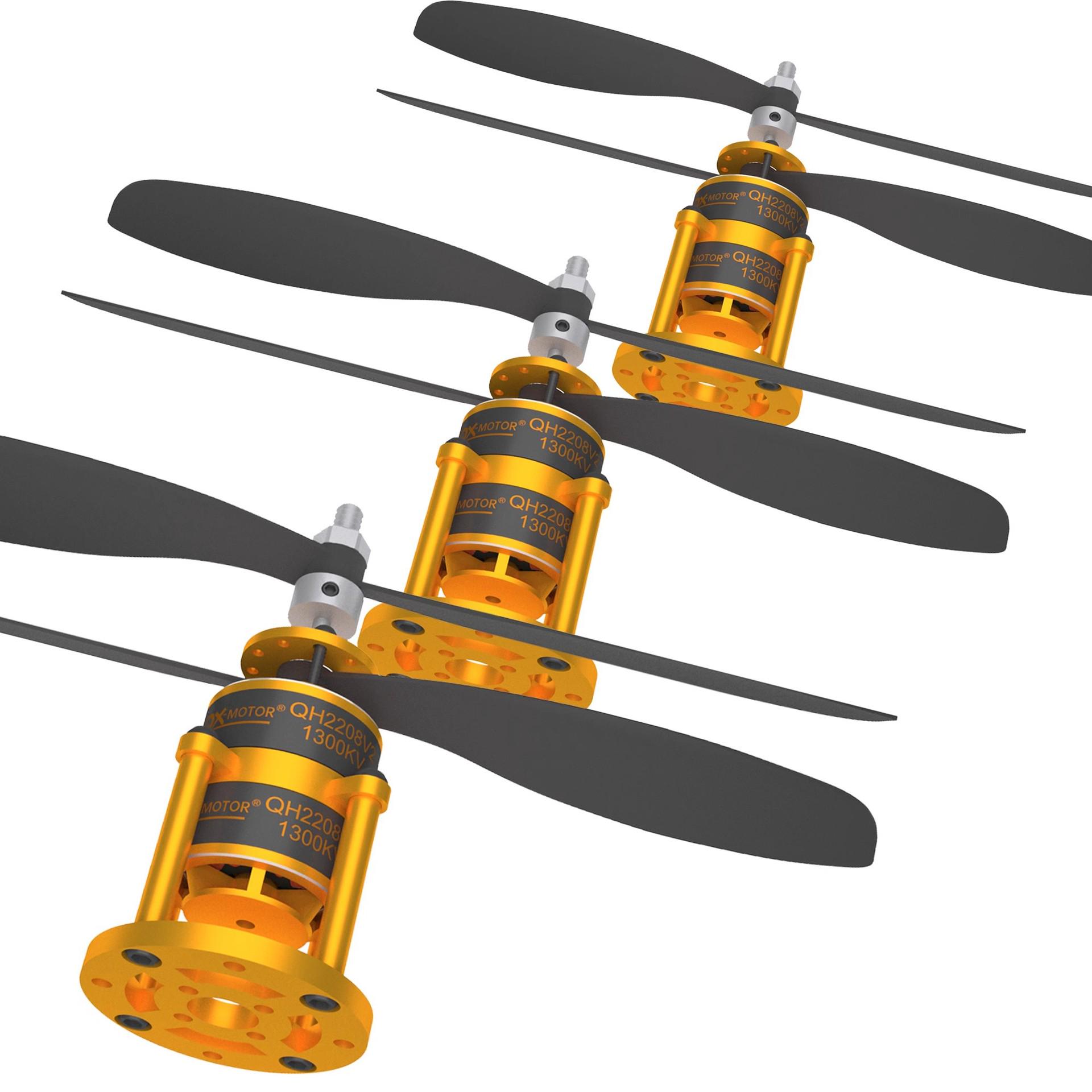 Bamboo Dragonfly High-Speed RC Aircraft with Coaxial Dual-Propellers and Counter-Rotating Motor 2208 motors (9-inch propellers)
Bamboo Dragonfly High-Speed RC Aircraft with Coaxial Dual-Propellers and Counter-Rotating Motor 2208 motors (9-inch propellers)