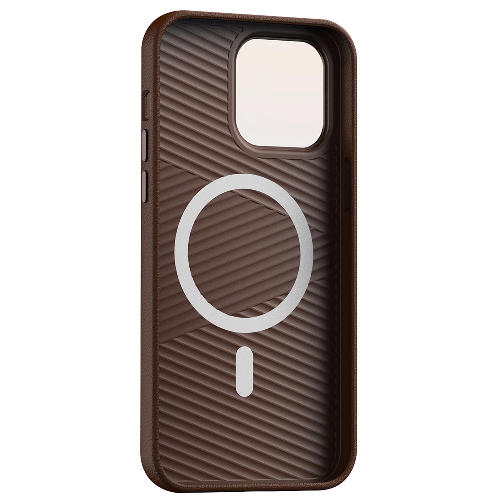 For iPhone 12/12 Pro 6.1 inch Cover PC+PU Leather Anti-drop Magnetic Cell Phone Case Brown
For iPhone 12/12 Pro 6.1 inch Cover PC+PU Leather Anti-drop Magnetic Cell Phone Case Brown