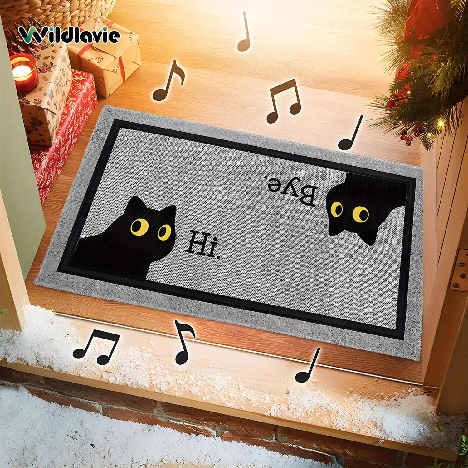 VIKAMA Welcome Mat Gray Outdoor Carpet Black Cat Carpet Crystal Velvet Non-Slip Mat Rug For Bedroom Living Room Carpet 40X60CM (1.3X2FT жовтий
VIKAMA Welcome Mat Gray Outdoor Carpet Black Cat Carpet Crystal Velvet Non-Slip Mat Rug For Bedroom Living Room Carpet 40X60CM (1.3X2FT жовтий