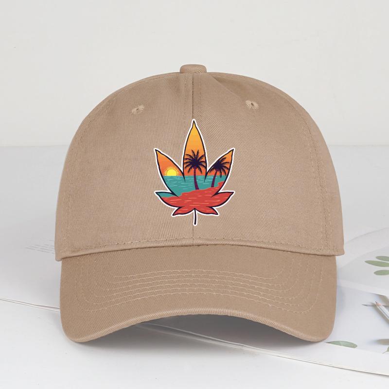 Beach Palm Maple Leaf Print Baseball Cap Soft Comfortable Lightweight Adjustable Fresh Vacation Style Vibrant Relaxed Fash
Beach Palm Maple Leaf Print Baseball Cap Soft Comfortable Lightweight Adjustable Fresh Vacation Style Vibrant Relaxed Fash