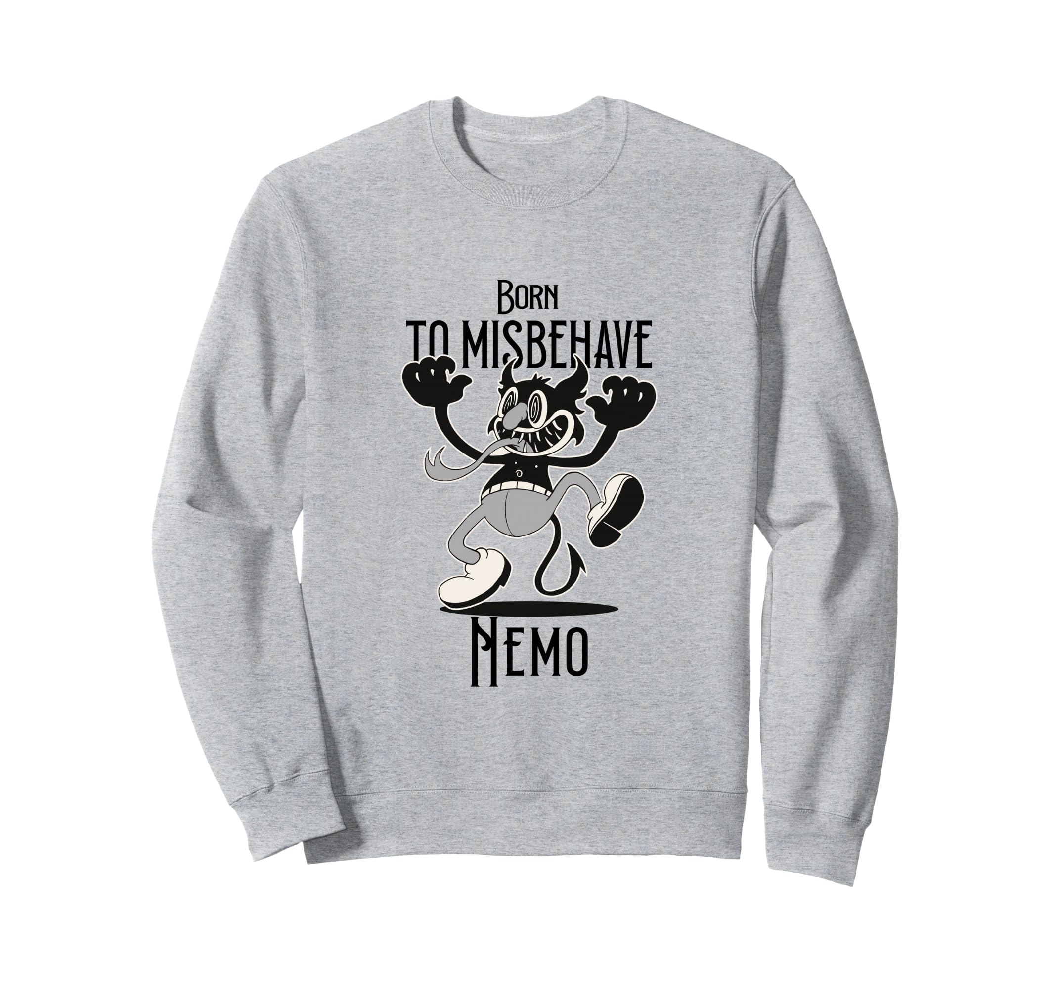 NEMO - Cool Boy Name with cute Devil - Born to Misbehave Sweatshirt
NEMO - Cool Boy Name with cute Devil - Born to Misbehave Sweatshirt