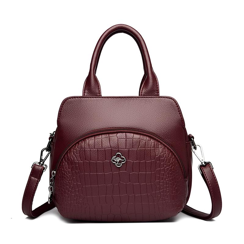 High Quality Soft Leather Women s Handbag Luxury Designer Ladies Shoulder Crossbody Bag Female Casual Tote Bag Solid Color Purse червоний
High Quality Soft Leather Women s Handbag Luxury Designer Ladies Shoulder Crossbody Bag Female Casual Tote Bag Solid Color Purse червоний