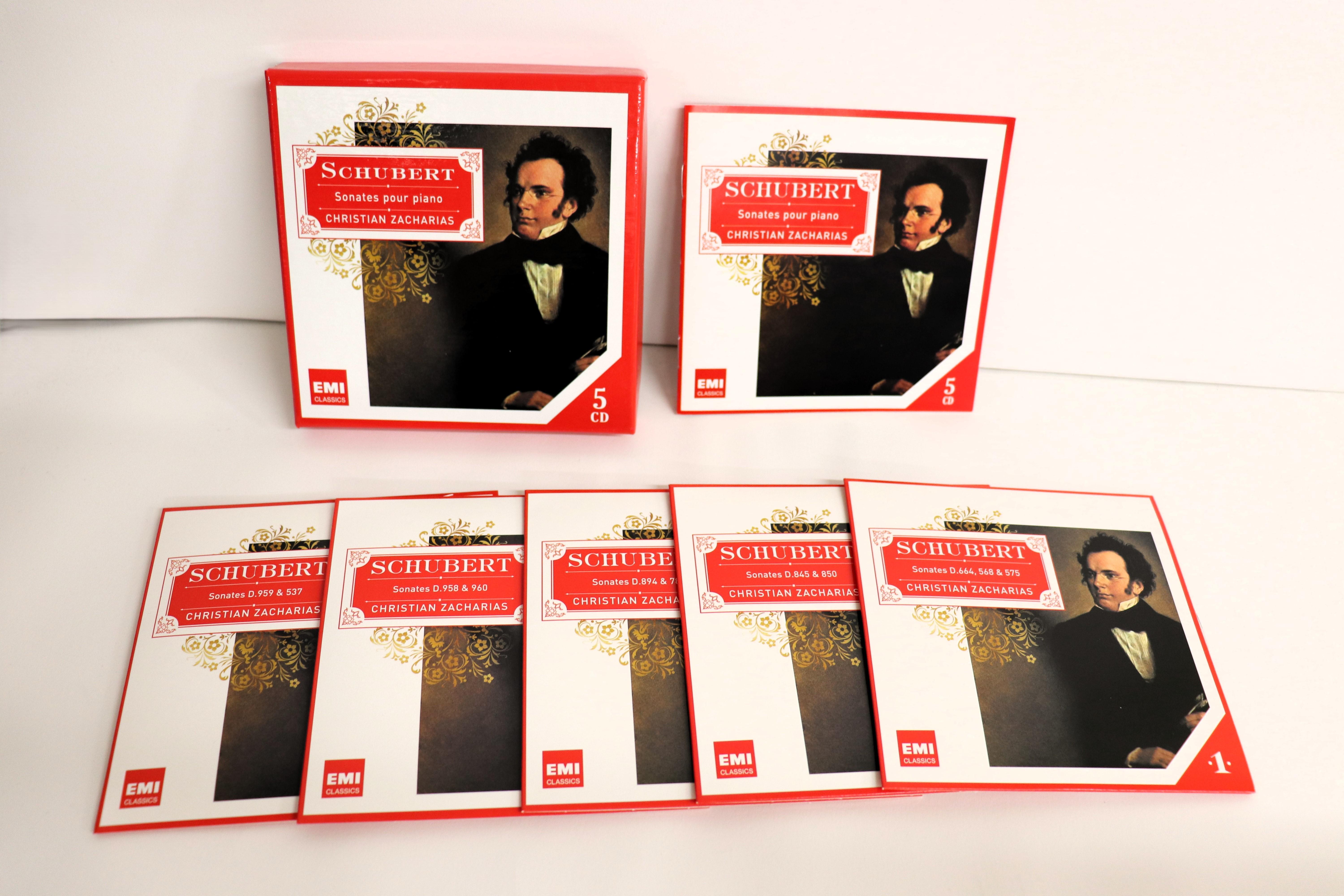 CD CHRISTIAN ZACHARIAS Schubert Sonates Pour Piano 5099908339126 WARNER CLASSIC 2011 Europe Classical Used
CD CHRISTIAN ZACHARIAS Schubert Sonates Pour Piano 5099908339126 WARNER CLASSIC 2011 Europe Classical Used