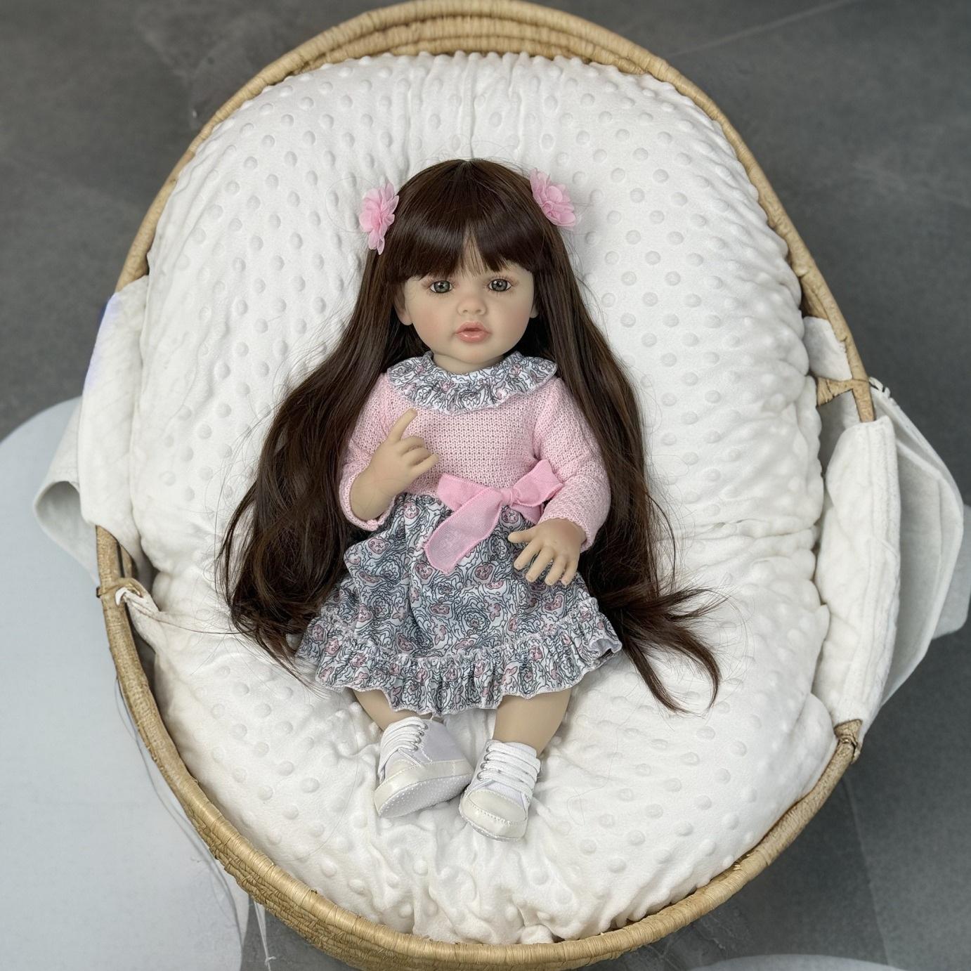 BZDOLL 55см 22дюйма Виниловая кукла реборн во весь рост Реалистичная с длинными волосами Игрушка-принцесса для девочек Подарок на день рождения Идеально подходит для сюжетно-ролевых игр Коллекционирование Игровой дом vinyl body doll
BZDOLL 55см 22дюйма Виниловая кукла реборн во весь рост Реалистичная с длинными волосами Игрушка-принцесса для девочек Подарок на день рождения Идеально подходит для сюжетно-ролевых игр Коллекционирование Игровой дом vinyl body doll