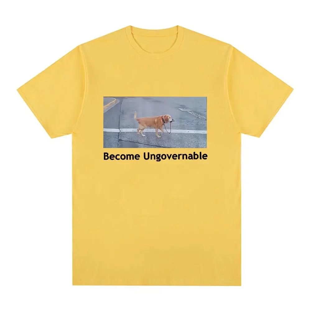 Become unovernable T shirt funny dog meme dogs Lovers T-shirt men women casual 100% cotton unisex o-neck oversized T-shirts XXXL жёлтый
Become unovernable T shirt funny dog meme dogs Lovers T-shirt men women casual 100% cotton unisex o-neck oversized T-shirts XXXL жёлтый